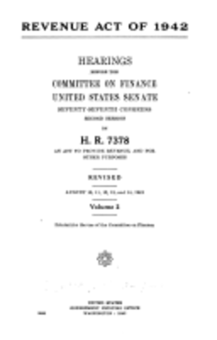 Revenue Act of 1942