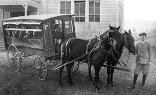 First School Bus invented