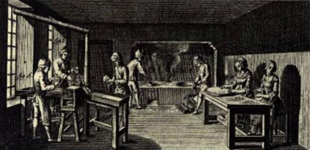 First automatic machine