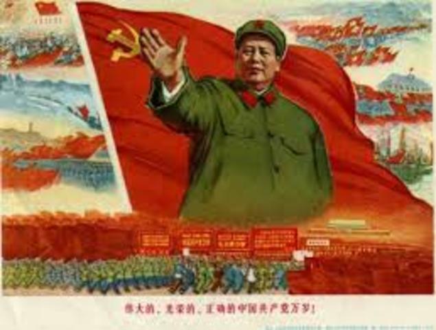 Communist takeover in China