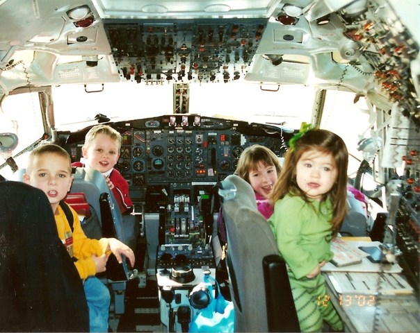 1st airplane ride
