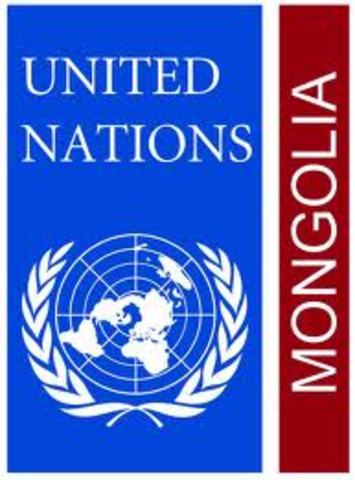 Mongolia admitted to United Nations