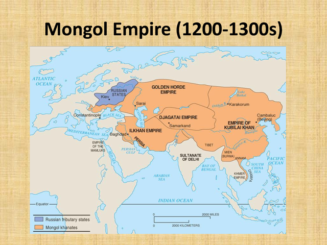 Mongol Empire Ends