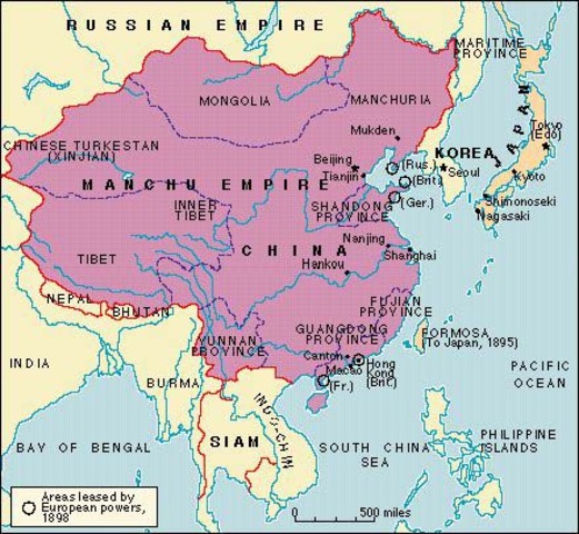 Manchu Dynsaty Conquered Taiwan