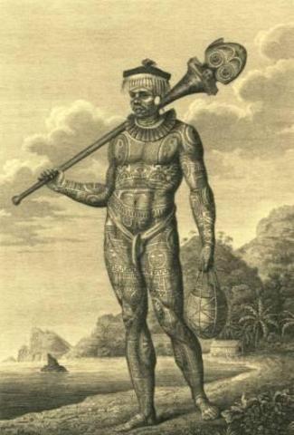 Marquesa Islands Tattooed Warriors