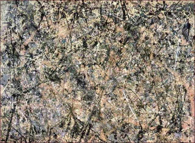Jackson Pollock Lavendar Mist