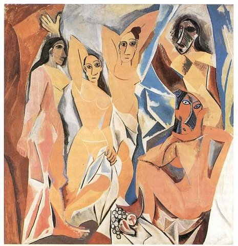 Picasso Les Demoiselles d'Avignon