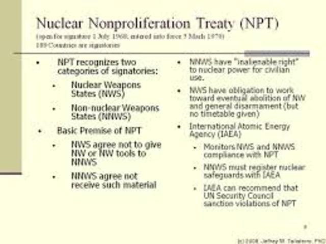 Nuclear Non-Proliferation Treaty