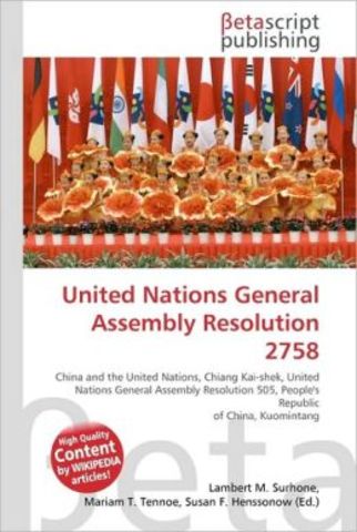 UN Resolution 2758