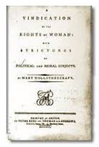 A Vindication of Rights of Women