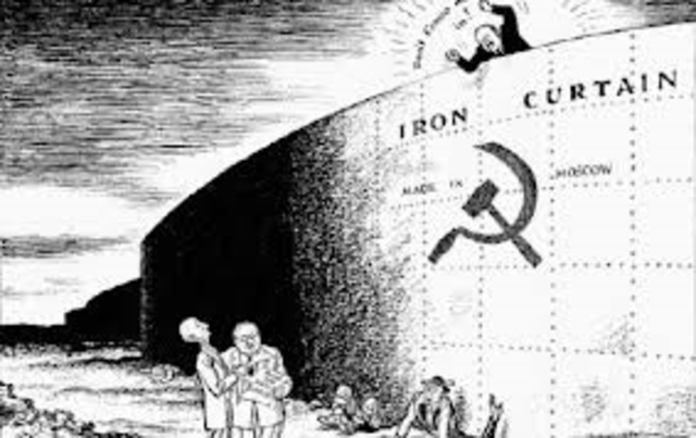 Iron Curtain descends on Europe