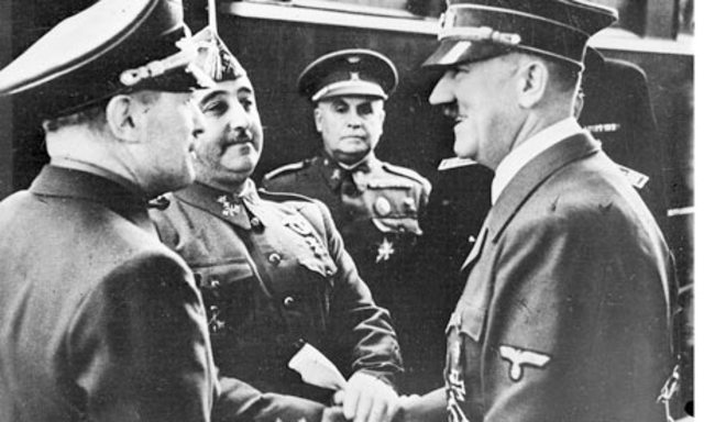 Hitler met with German Generals