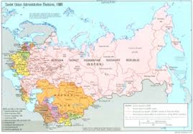 Dissolving of the Soviet Union