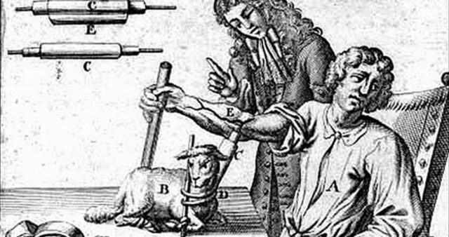 The first attempt of blood transfusion was registered in the 1492 century
