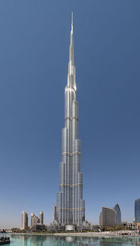 Burj Khalifa opens.