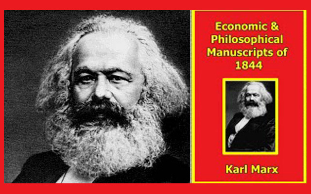 Karl Marx Finishes Economic & Philosophical Manuscripts