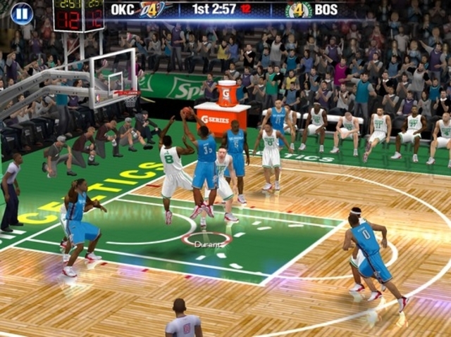NBA 2k12 goes to the App store.