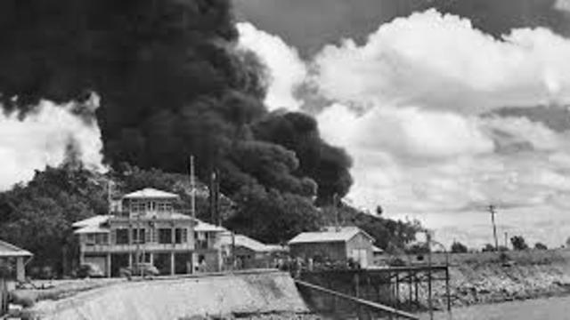 Japanese aircraft bomb Darwin