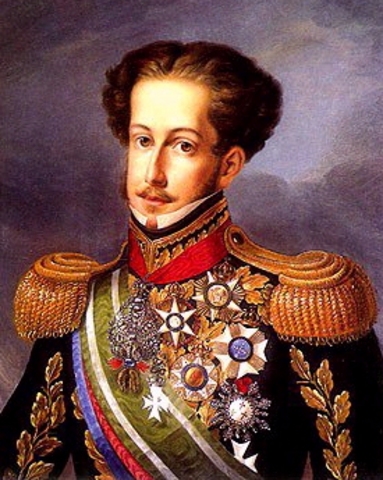 Dom Pedro becomes first emporer of Brazil
