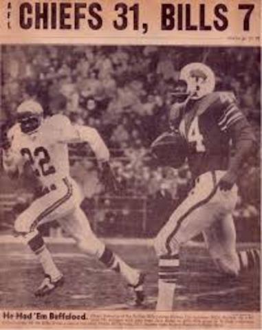 Going to the first Super Bowl