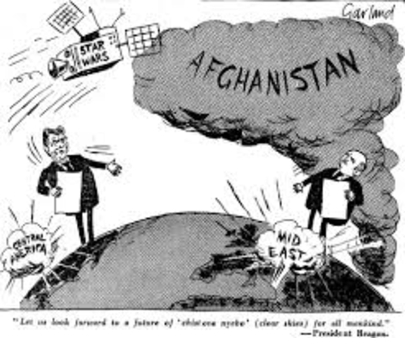USSR invades Afghanistan
