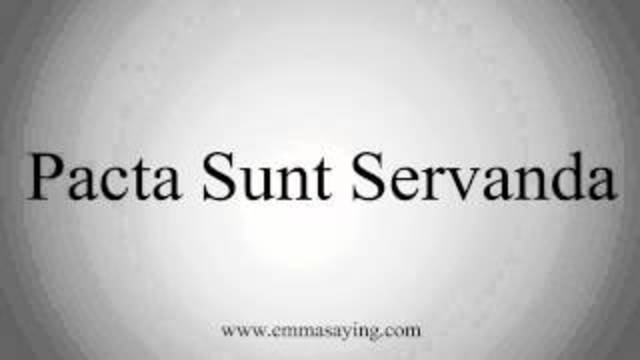 Corte Interamericana de Derechos Humanos invocó el principio pacta sunt servanda