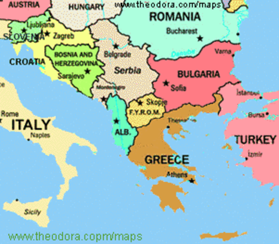 Balkans as the "Powder Keg" of Europe