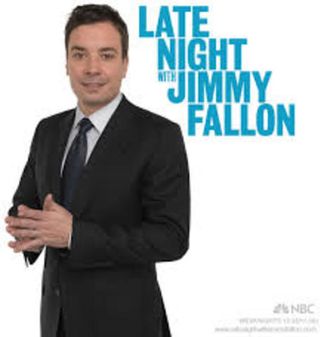 Preformed on Late Night with Jimmy Fallon