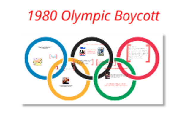 U.S. boycott of 1980 Summer Olympics