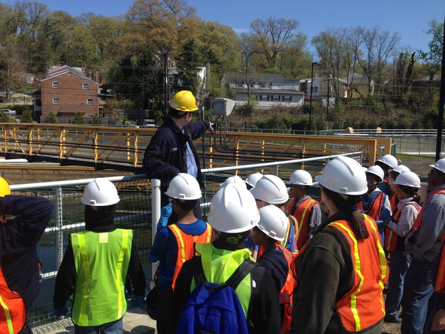 5th Grade water treatment field trip