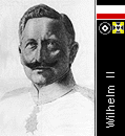 Kaiser Wilhelm II becomes leader of Germany