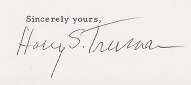 Truman Speaks