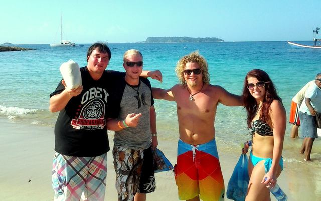 I went to Panama city, Central America.