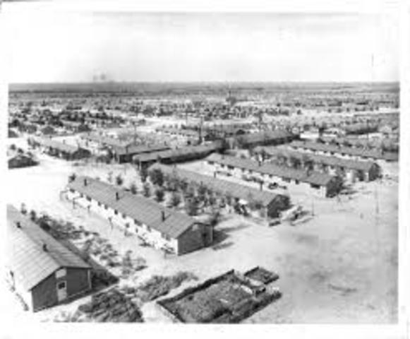 Where the Japanese Interment Camps were Located