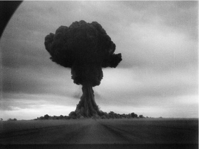 Soviet Union explodes its first atomic bomb.
