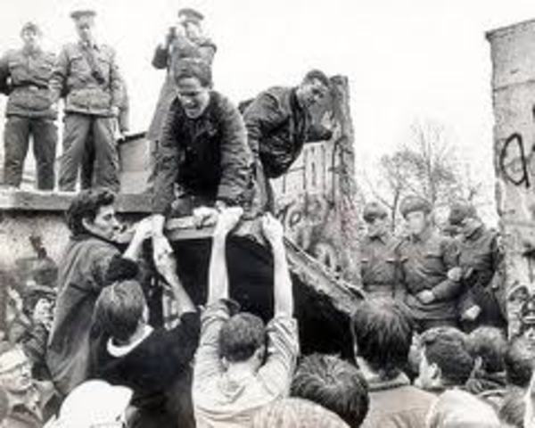 Berlin Wall in Demolished