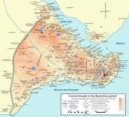 Fall of Constantinople to the Turks