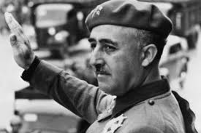 Franco becomes dictator of Spain.