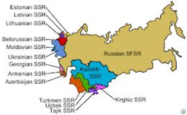 Dissolving of the Soviet Union