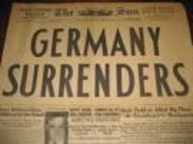 Germany surrenders