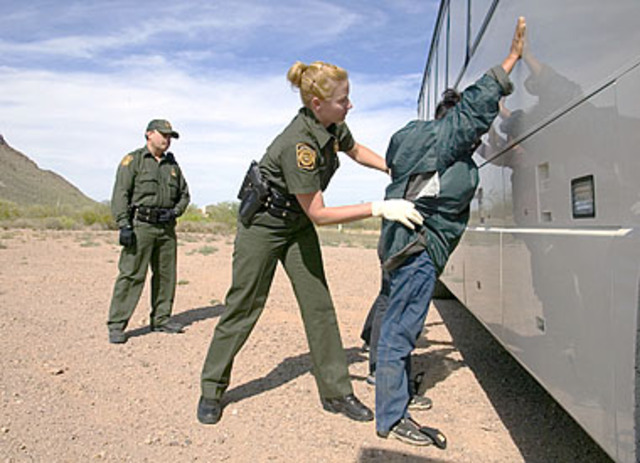 U.S border patrol is established