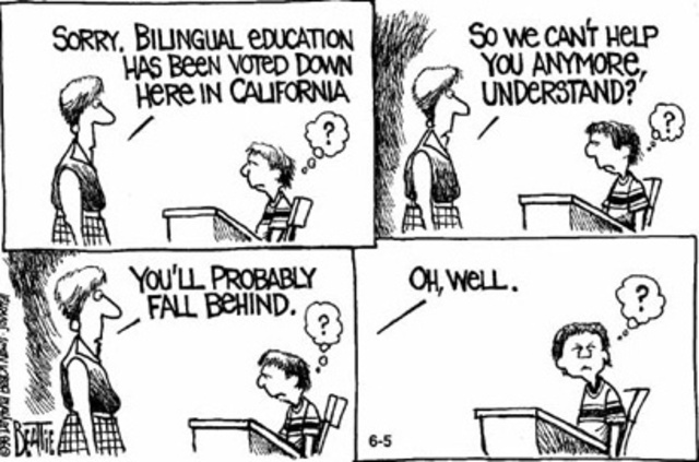 Voters endorse requirement for english immersion in Arizona schools, banning bilingual education