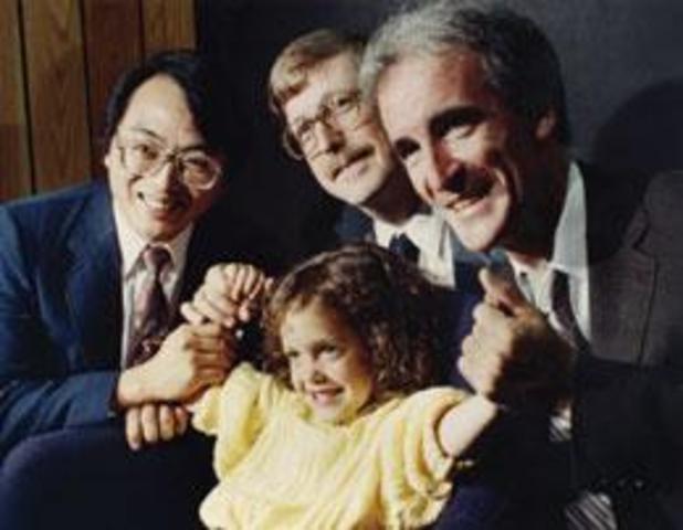 Francis Collins y Lap-Chee Tsui