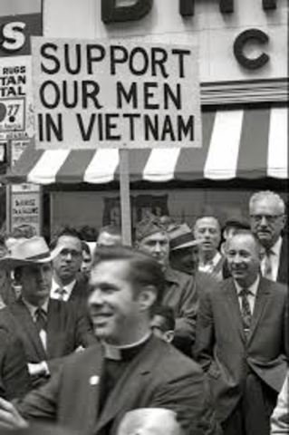 USA openly involved in vietnam war.