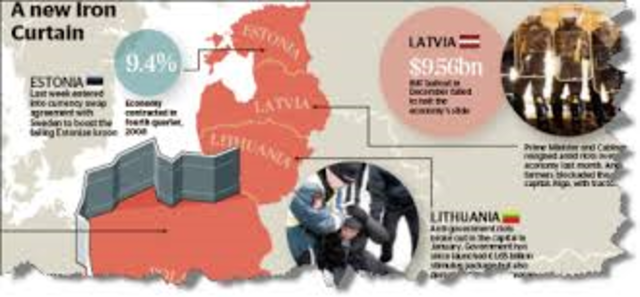 iron curtain desceds on europe