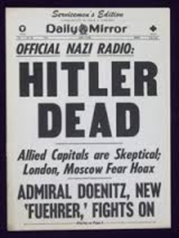 Hitler’s suicide