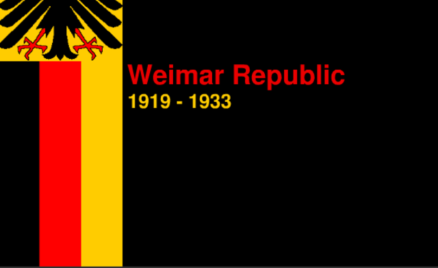 The Weimar Republic