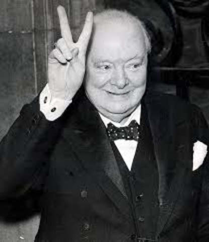 Winston Churchill becomes prime minister of Britain