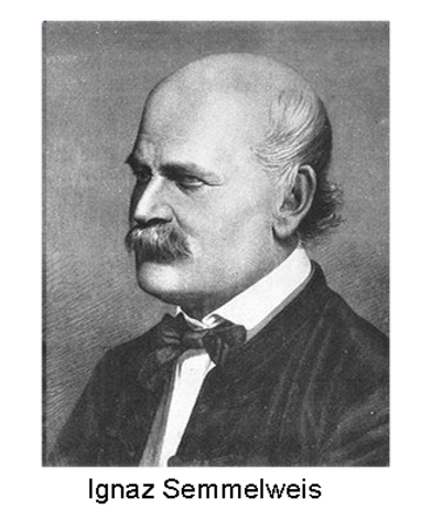 Ignaz Semmelweiss suggests that microbes can cause diesease