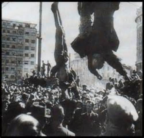 Mussolini’s assassination